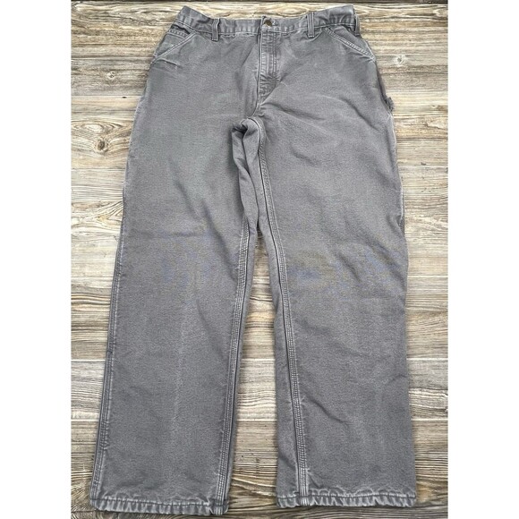 Carhartt Rugged Flex Relaxed Fit Ripstop Cargo Fleece-Lined Work Pant Mens 32x30 - Picture 1 of 14